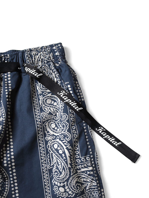 Kapital Combed Burberry Rat Brand Bandana Patchwork Easy Short Pants