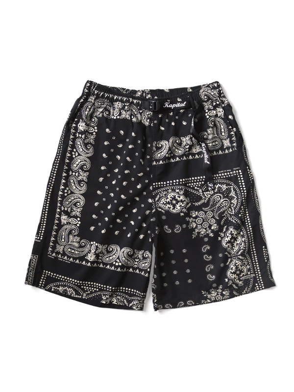 Kapital combed Burberry rat brand bandana patchwork easy shorts Pants