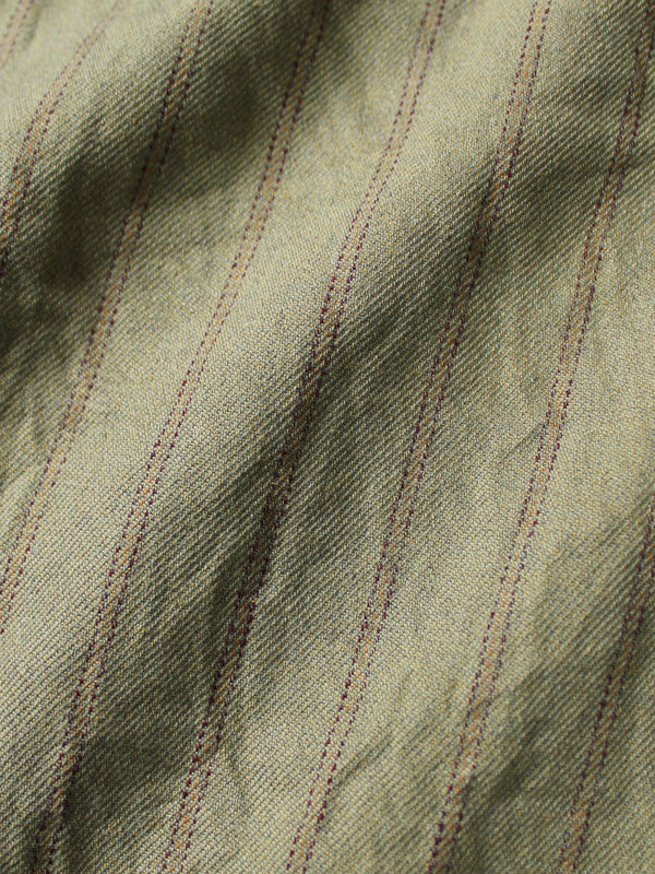 Kapital Cotton-Linen Gibson Stripe Ivy Shorts Pants