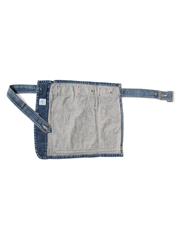 Kapital 12oz Denim Coverall Apron (Memorial Embroidery Model)