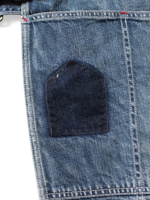Kapital 12oz Denim Coverall Apron (Memorial Embroidery Model)