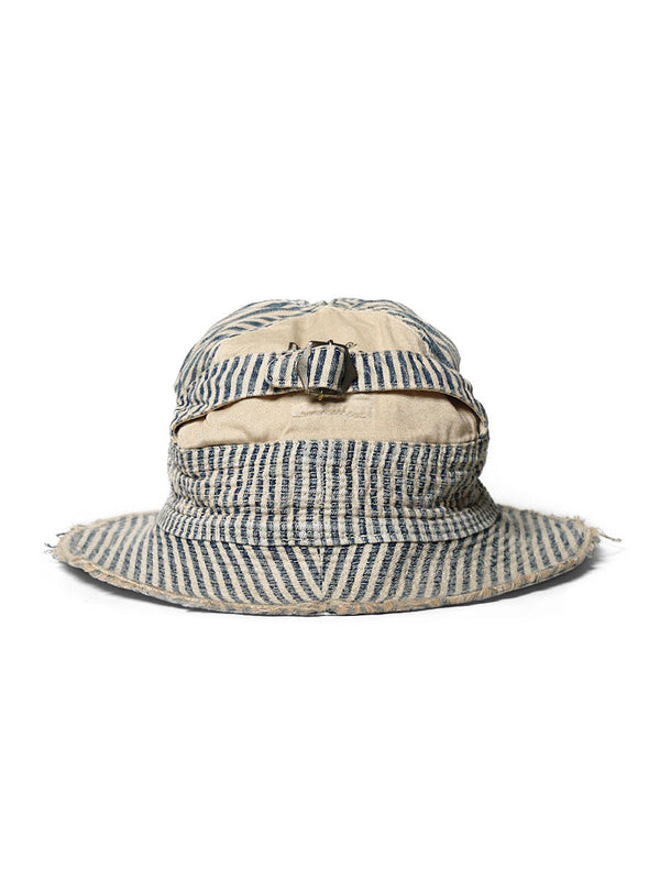 Kapital 10oz Hickory Old Man and the Sea HAT (Soft Crush Remake) Cap