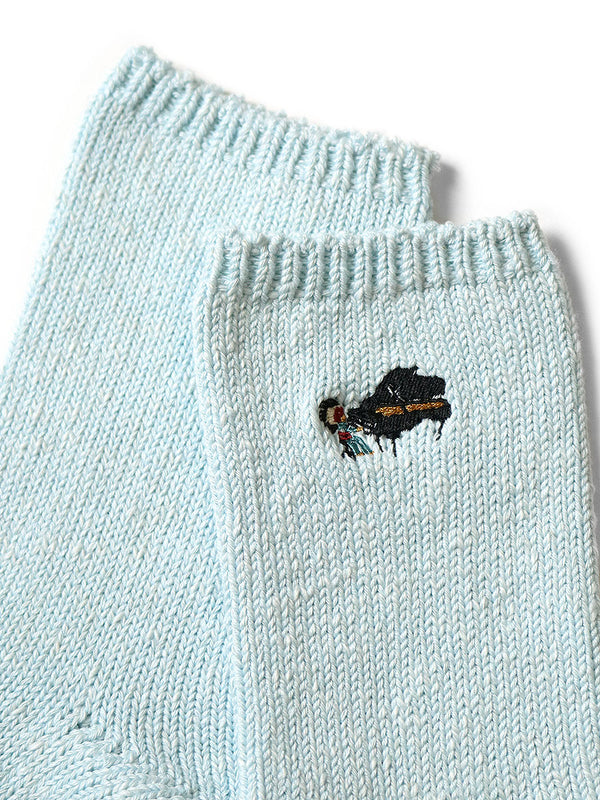 Kapital 56 Piano Embroidery Socks