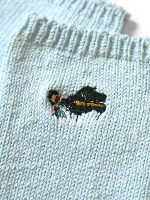 Kapital 56 Piano Embroidery Socks