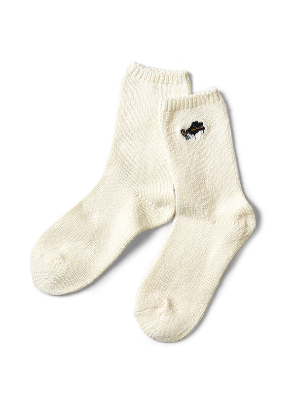 Kapital 56 Piano Embroidery Socks