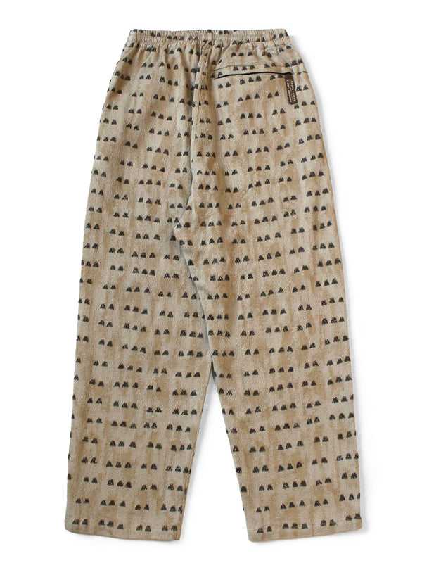 Kapital Cotton Easy Pants with Iris Print