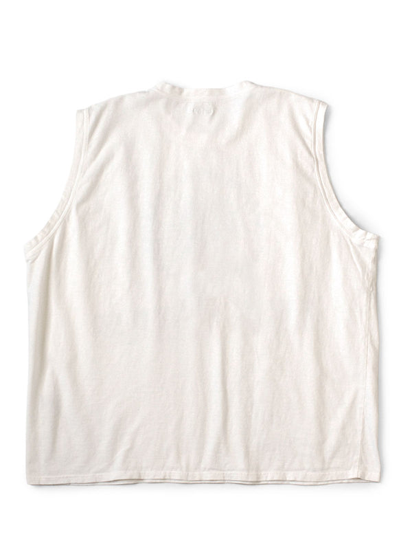 Kapital 20 Jersey Sleeveless BIG-T (Piano Sun Face pt) Tee