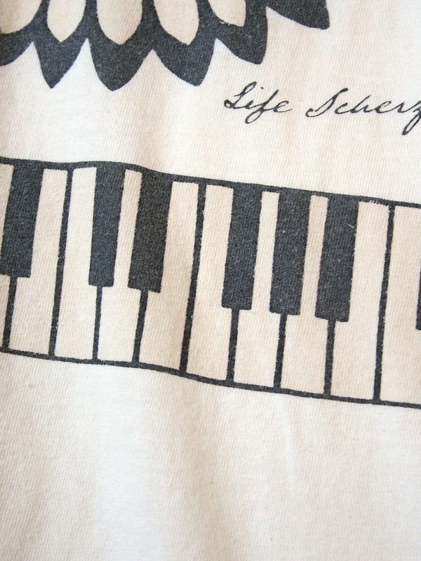 Kapital 20 Jersey Sleeveless BIG-T (Piano Sun Face pt) Tee