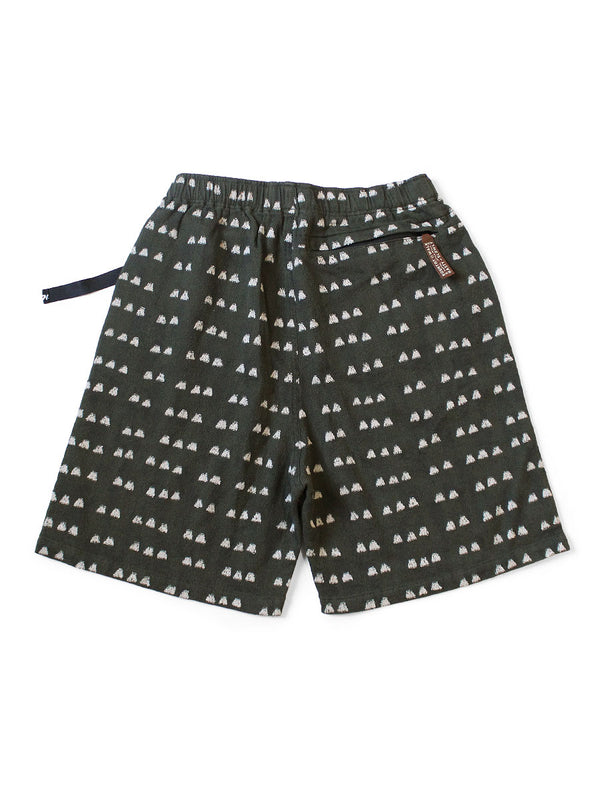 Kapital Cotton Iris Print Easy Shorts Pants