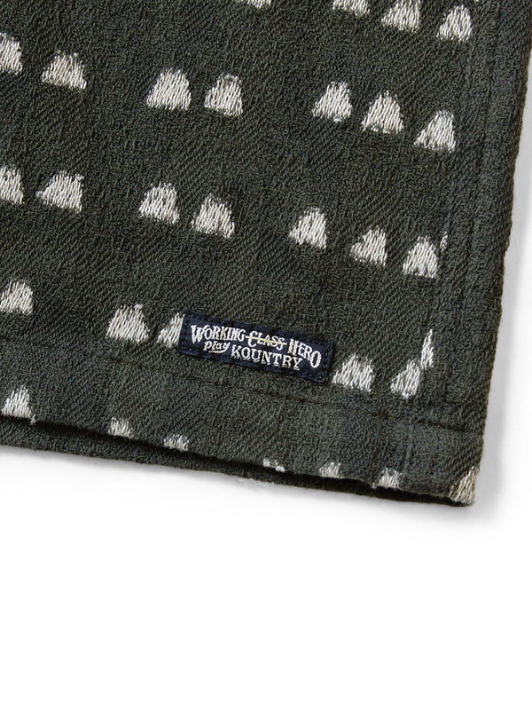 Kapital Cotton Iris Print Easy Shorts Pants