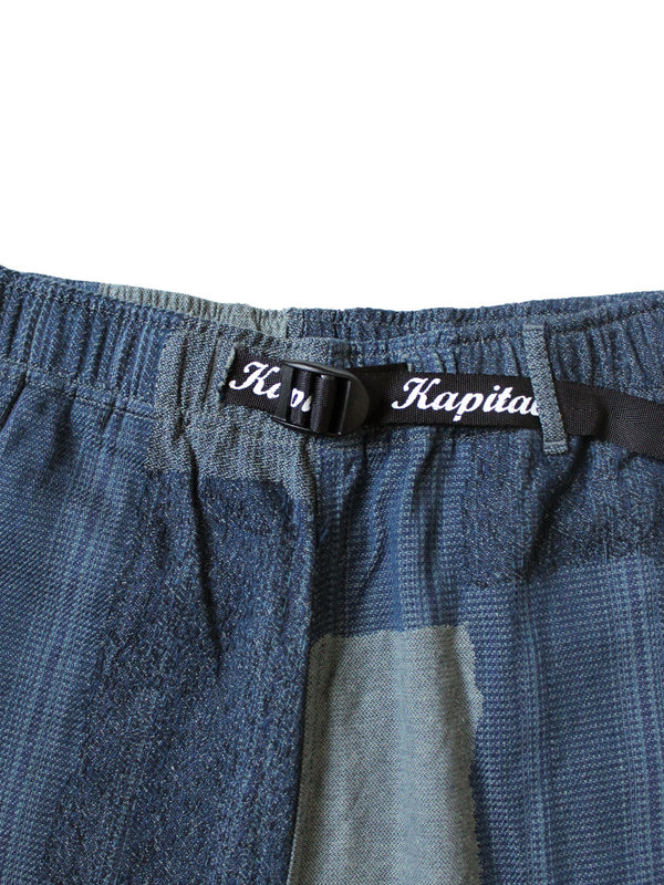Kapital Cotton TUGIHAGI Pattern Easy Short Pants