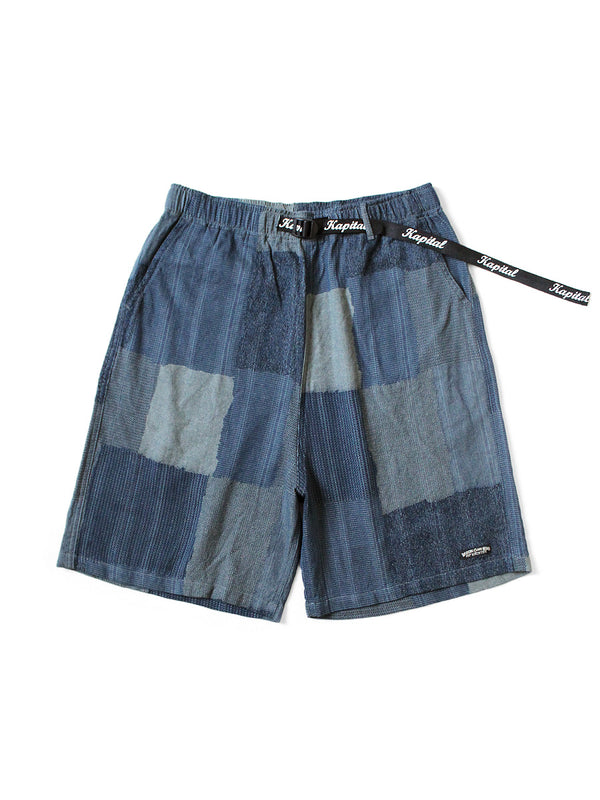 Kapital Cotton TUGIHAGI Pattern Easy Short Pants