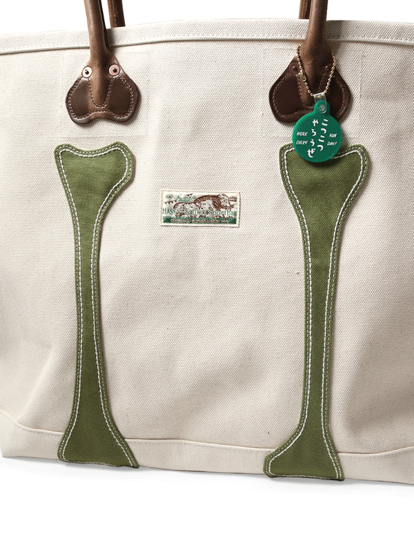 Kapital No. 4 Canvas Kotsukotsu TOTE BAG M
