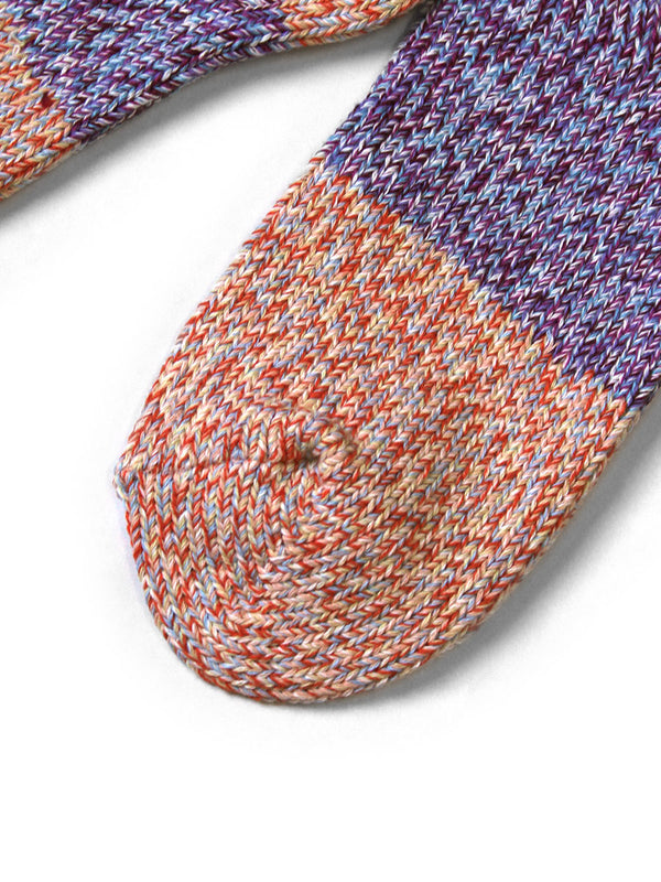 Kapital 56-piece Van Gogh heather HOBO stitch socks