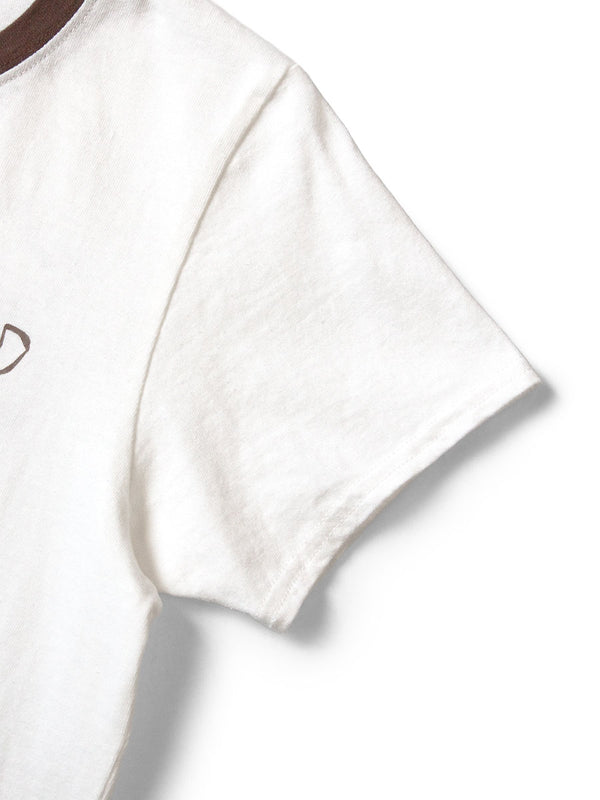 Kapital 20 Jersey Cropped T-shirt (Little Bear Harmony pt) women