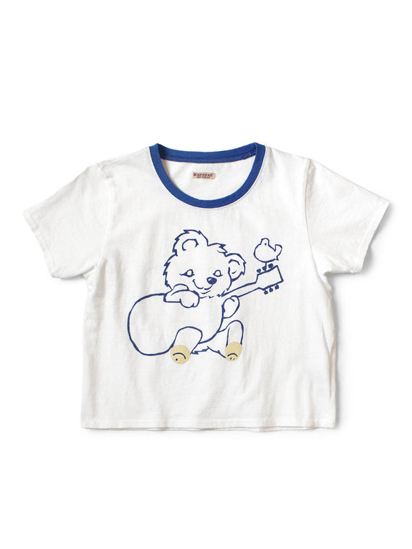 Kapital 20 Jersey Cropped T-shirt (Little Bear Harmony pt) women
