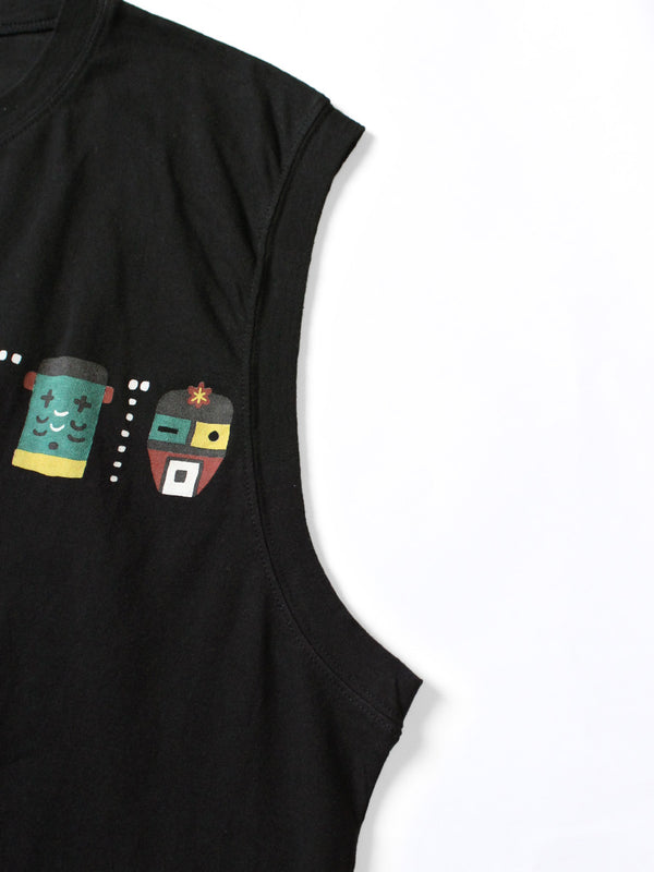 Kapital 20 Jersey Sleeveless Big-T (Peckish Kachina pt) Tee