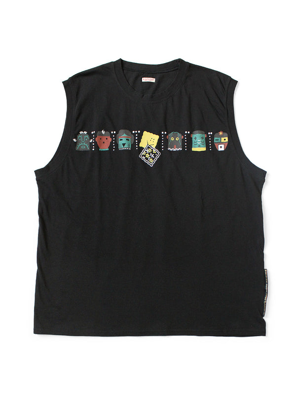 Kapital 20 Jersey Sleeveless Big-T (Peckish Kachina pt) Tee
