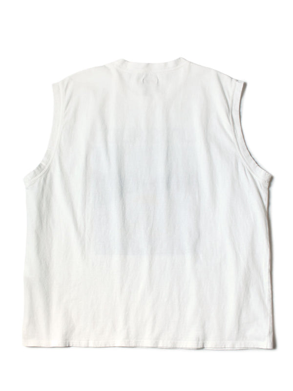 Kapital 20 Jersey Sleeveless BIG-T (LIFE SCHERZO ROAD SIGN PAINT) Tee