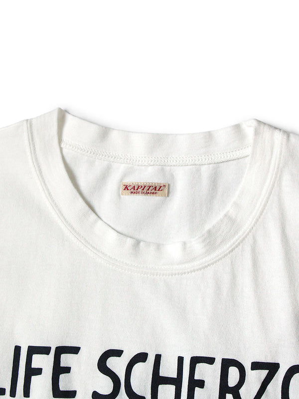 Kapital 20 Jersey Sleeveless BIG-T (LIFE SCHERZO ROAD SIGN PAINT) Tee