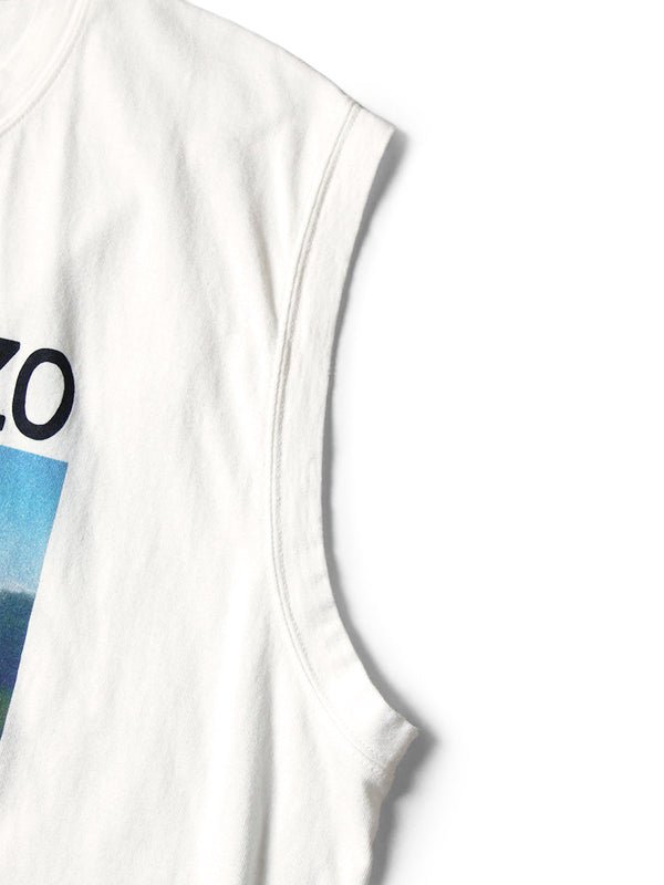 Kapital 20 Jersey Sleeveless BIG-T (LIFE SCHERZO ROAD SIGN PAINT) Tee