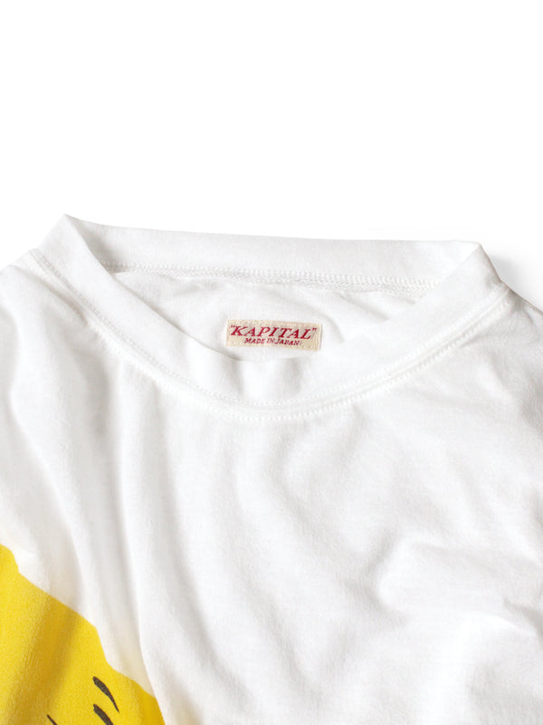 Kapital Thin Jersey Gathered Tee