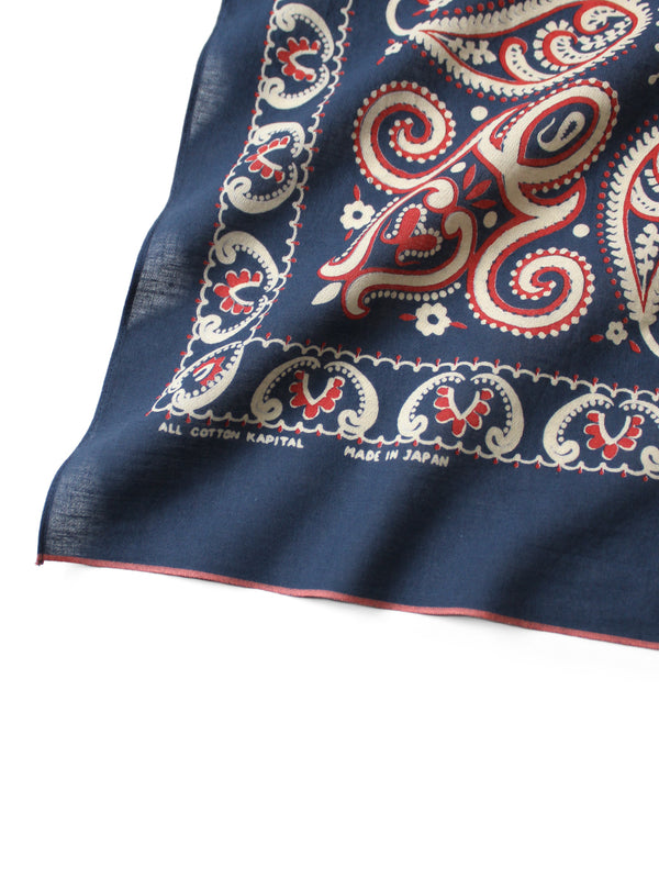 Kapital Fastcolor Selvedge Paisley Bandana