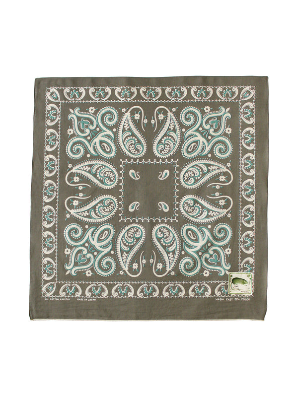 Kapital Fastcolor Selvedge Paisley Bandana