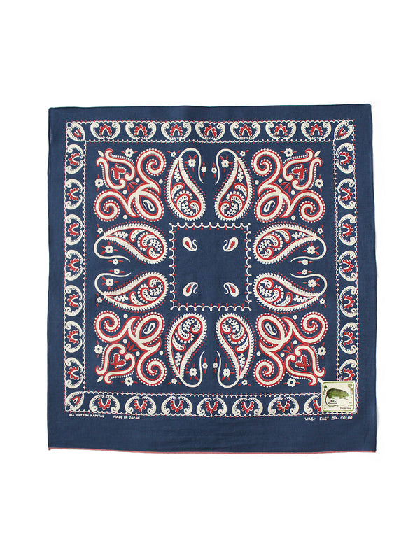 Kapital Fastcolor Selvedge Paisley Bandana