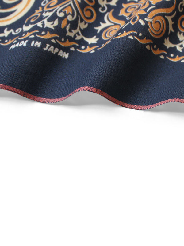 Kapital fastcolor Selvedge Bandana (ANTLER NAJA) 15x15