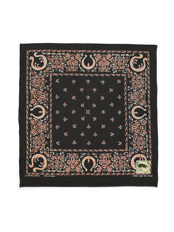 Kapital fastcolor Selvedge Bandana (ANTLER NAJA) 20x20
