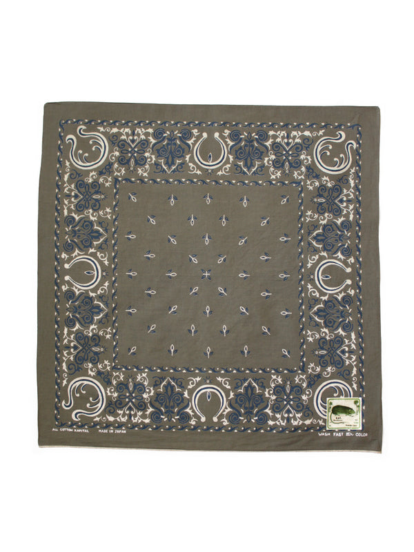 Kapital fastcolor Selvedge Bandana (ANTLER NAJA) 20x20