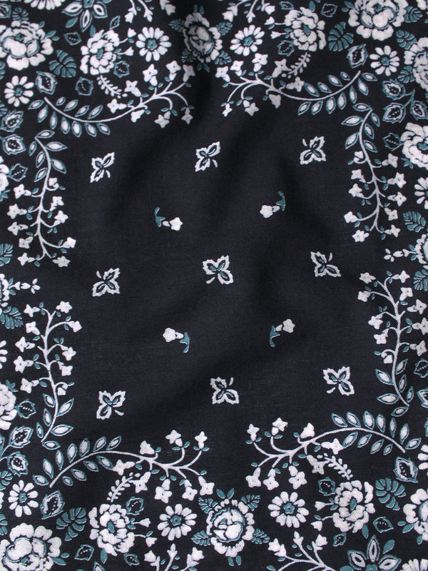 Kapital Selvedge Bandana (Churchill Garden) small