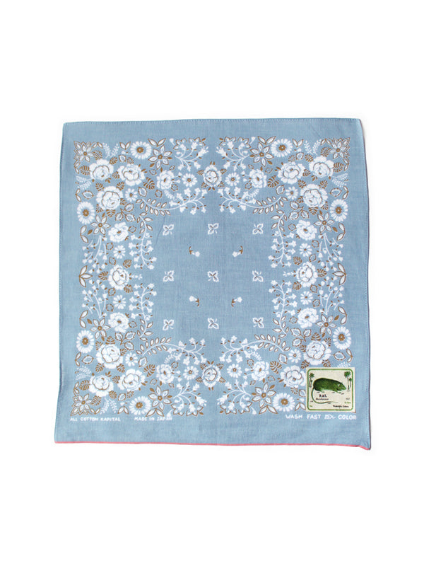 Kapital Selvedge Bandana (Churchill Garden) small