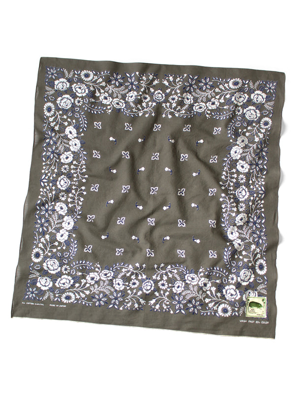 Kapital Floral Selvedge Bandana