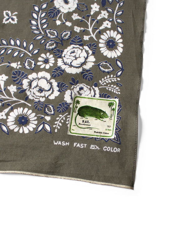 Kapital Floral Selvedge Bandana