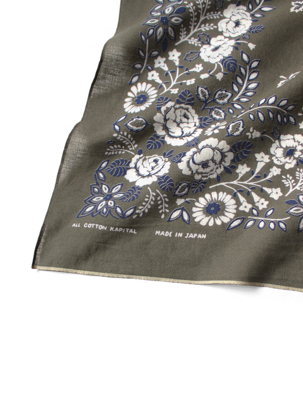 Kapital Floral Selvedge Bandana