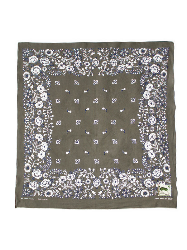 Kapital Floral Selvedge Bandana