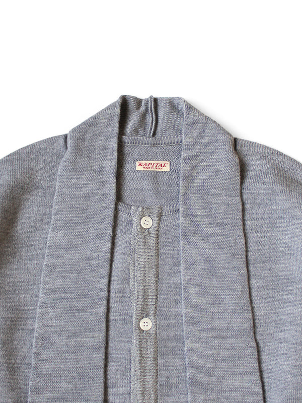 Kapital 12G Knit Bowtie Cardigan Men