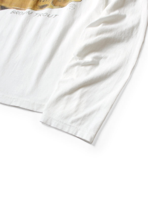 Kapital Trout Print Jersey T-Shirt Tee