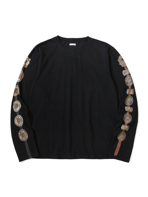 Kapital Concho Belt Sleeve Crew T-Shirt Tee