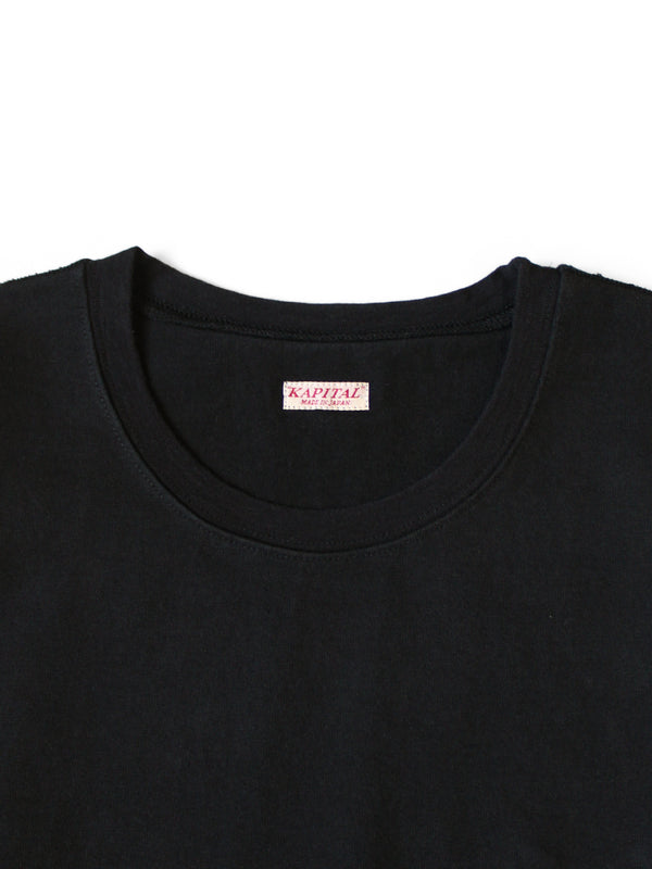 Kapital Jersey Crew Pocket Long T-Shirt Tee