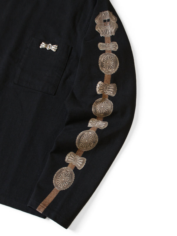 Kapital Jersey Crew Pocket Long T-Shirt Tee