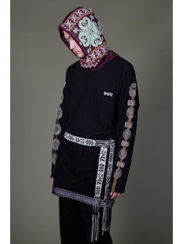 Kapital Jersey Crew Pocket Long T-Shirt Tee