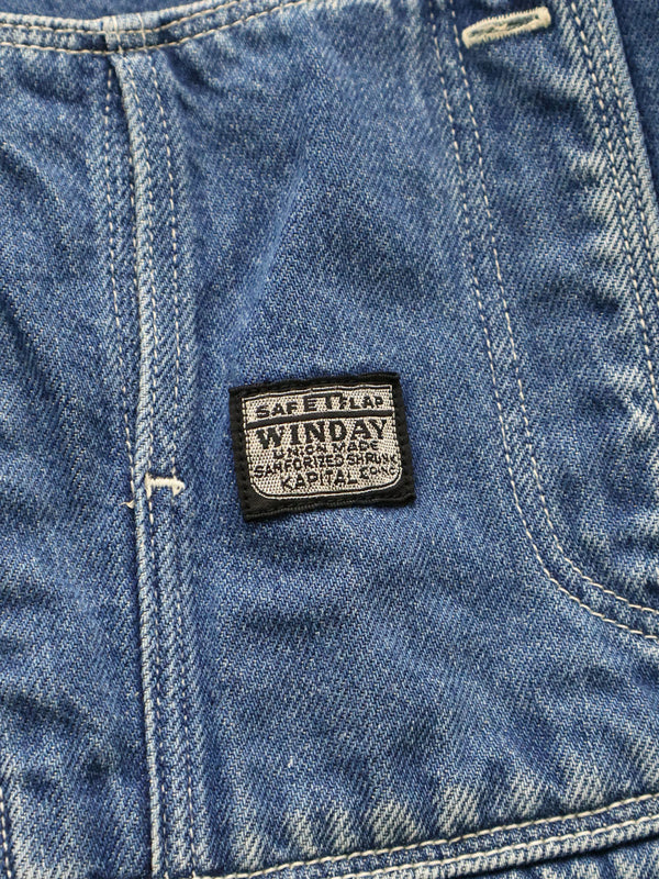 Kapital 11.5oz Denim Windowpane CACTUS Coveralls Jacket