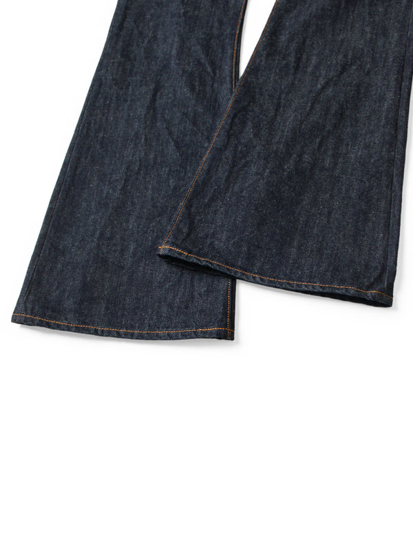 Kapital 14oz Denim 5P APRON-SKOUSER Flare pants