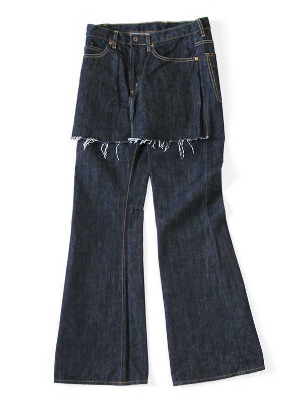 Kapital 14oz Denim 5P APRON-SKOUSER Bootcut Pants