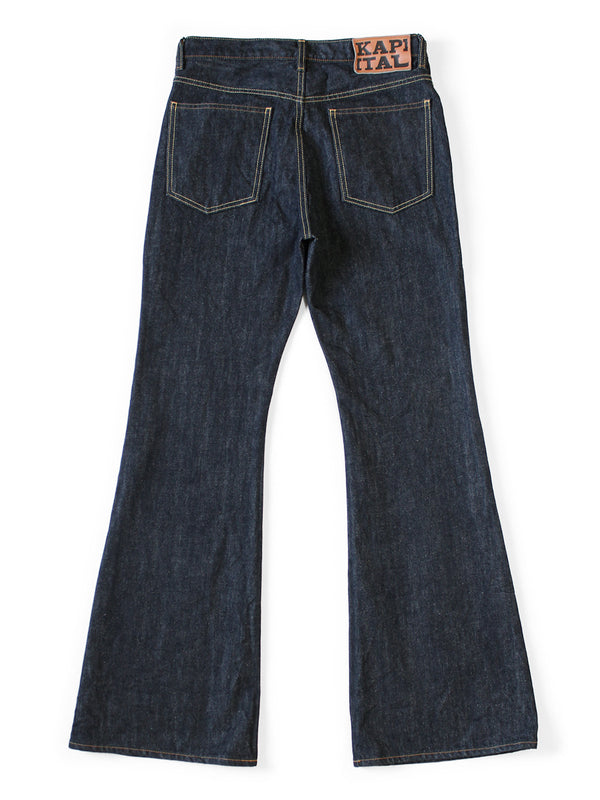 Kapital 14oz Denim 5P APRON-SKOUSER Bootcut Pants