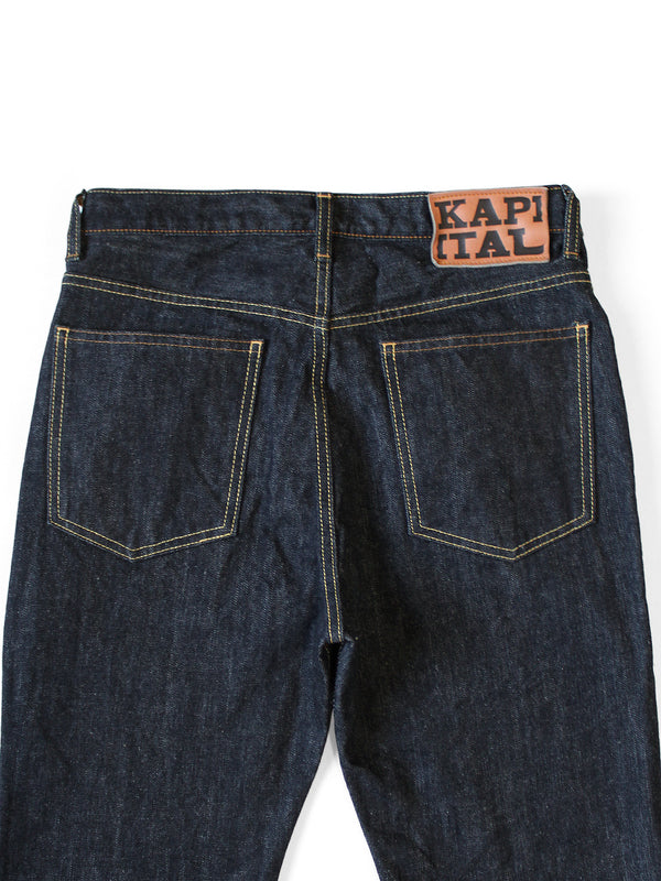 Kapital 14oz Denim 5P APRON-SKOUSER Bootcut Pants