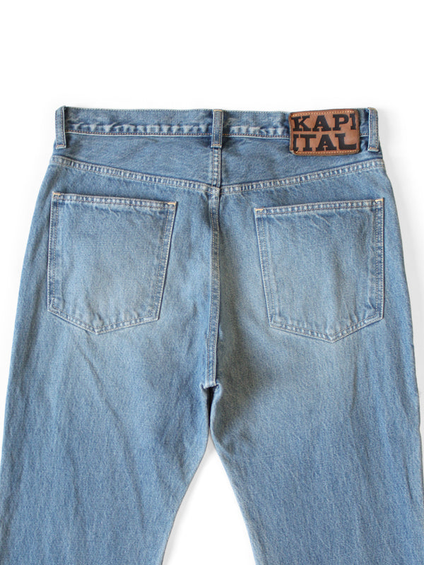 Kapital 14oz Denim 5P Scouser Bootcut pants